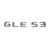 GLE 53 Badge Chrome GLE C167 Genuine Mercedes-AMG