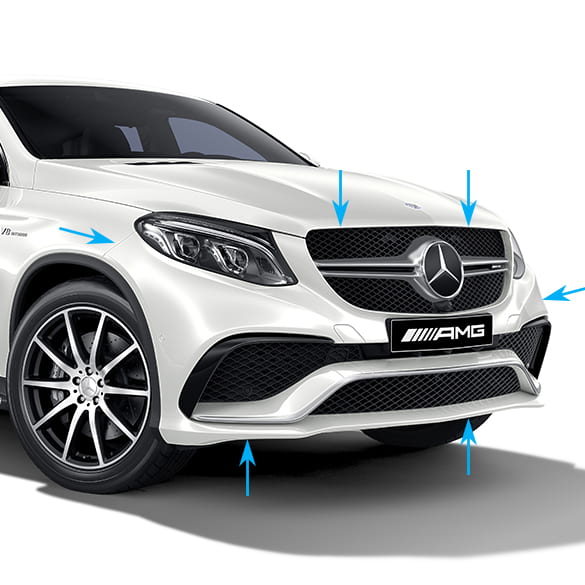 GLE Coupé 63 AMG voorbumper GLE Coupé C292 Origineel Mercedes-Benz