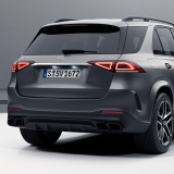 Difusor trasero AMG GLE 63 para GLE SUV V167 Original Mercedes-Benz
