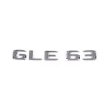 GLE 63 badge chrome GLE V167 Genuine Mercedes-AMG