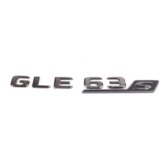 GLE 63 S badge dark chrome C167 Genuine Mercedes-AMG | A1678175801