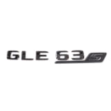 GLE 63 S badge dark chrome GLE V167 Genuine Mercedes-AMG