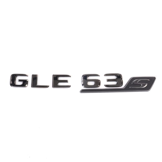  GLE 63 S Schriftzug Dark Chrom V167 Original Mercedes-AMG | A1678175901