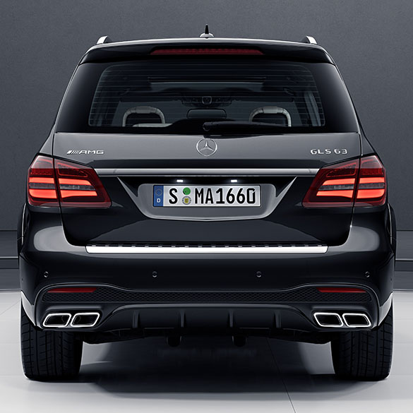 63 AMG achterdiffusor GLS SUV X166 Facelift Origineel Mercedes-Benz