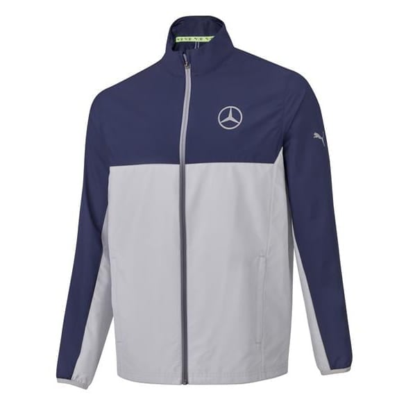 Golf Jacke Windbreaker navy grau Herren Original Mercedes-Benz