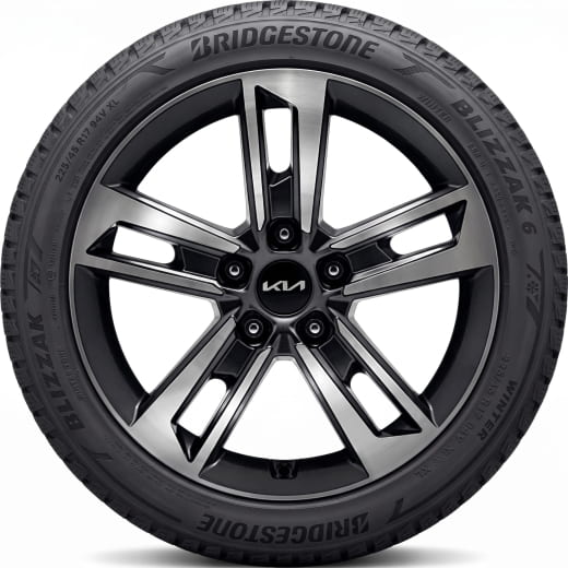 gomme invernali 17 pollici Kia K4 Sportswagon Bridgestone a 5 doppie razze Amsa bicolor | WAK4722545BRAM-K4-SW
