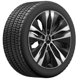 Ruote invernali 18 pollici Classe C T-Modell S206 Hybrid nero set completo di ruote originali Mercedes-Benz