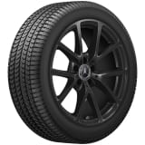Ruote invernali 18 pollici CLE C236 A236 nere a 10 razze Original Mercedes-Benz Michelin