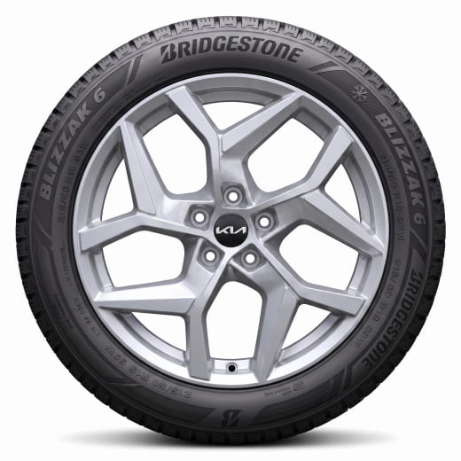 Ruote invernali 19 pollici Kia EV3 Bridgestone Musan a razze Y argento | WTEV3921550BRMU-B