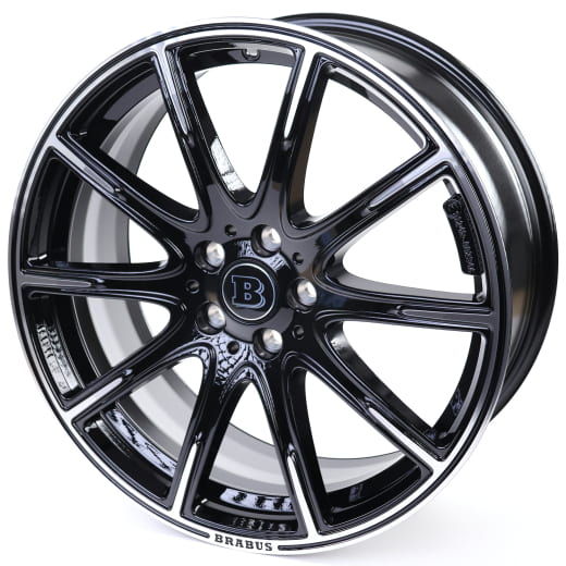 Ruote invernali da 20 pollici BRABUS smart #3 HC11 Monoblock Z nero | Z12-800-48-Conti