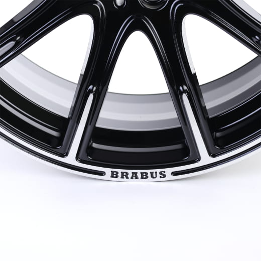 Ruote invernali da 20 pollici BRABUS smart #3 HC11 Monoblock Z nero | Z12-800-48-Conti