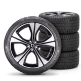 Ruote invernali 20 pollici Smart #3 design a 5 razze Original BRABUS