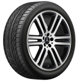 Cerchi invernali 21 pollici GLE SUV V167 nero set completo ruote originali Mercedes-Benz