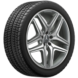 Ruote invernali AMG 20 pollici GLA 35/45 AMG H247 grigio set completo ruote originali Mercedes-Benz