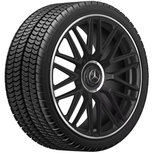 Ruote invernali AMG GT C192 21 pollici nero opaco Michelin | Q440141513800/810/820/830