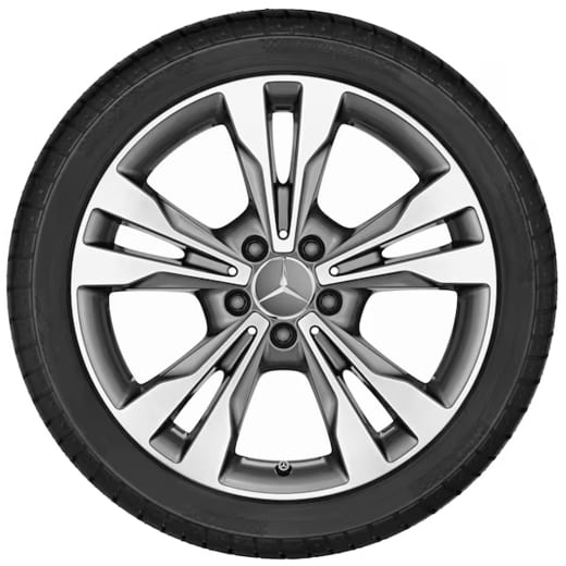 Ruote invernali 18 pollici V-Klasse 447 Mopf 2 Original Mercedes-Benz | Q44019151029A-Satz