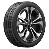 Set completo ruote invernali 18 pollici Classe C 206 originali Mercedes-Benz
