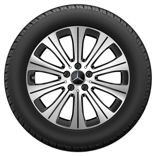 EQA EQB 243 gomme invernali 18 pollici Original Mercedes-Benz | Q44056111006A-Satz