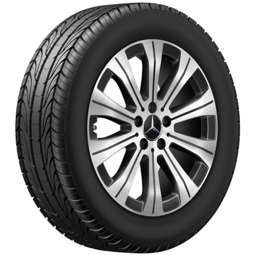 EQA EQB 243 gomme invernali 18 pollici Original Mercedes-Benz | Q44056111006A-Satz