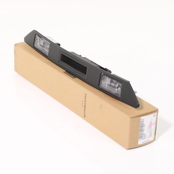 Greeplijst kentekenverlichting drukknop kofferklep A3 A4 A6 Q7 origineel Audi