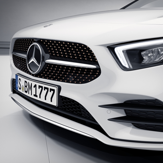 Griglia diamantata Copper Edition 1 calandra Classe A W177 originale Mercedes-Benz | W177-Kupfergrill
