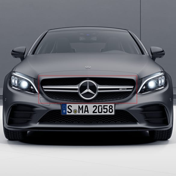C 43 AMG Twin-Blade grille auto | C-Klasse 205 Facelift | C43-205-AMG-FL-Grill