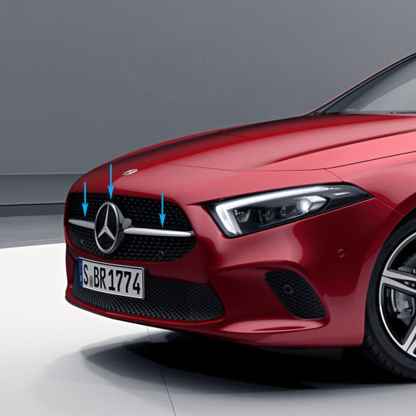 Zwarte grille omlijsting A-Klasse W177 V177 Origineel Mercedes-Benz