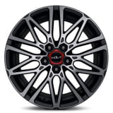 GT 18 inch rims Kia ProCeed CD bicolor 10-double-spokes 4-piece set Genuine KIA