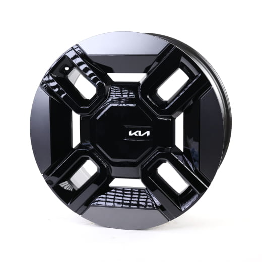 GT Line 21 inch rims Kia EV9 AE black 4-double-spokes Genuine KIA | DOF40AK080-EV9-AE