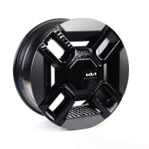 GT Line 21 inch rims Kia EV9 AE black 4-double-spokes Genuine KIA | DOF40AK080-EV9-AE