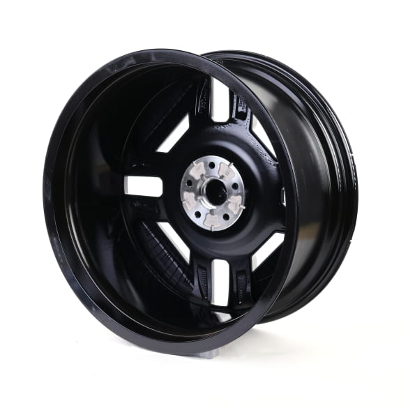 GT Line 21 inch rims Kia EV9 AE black 4-double-spokes Genuine KIA | DOF40AK080-EV9-AE