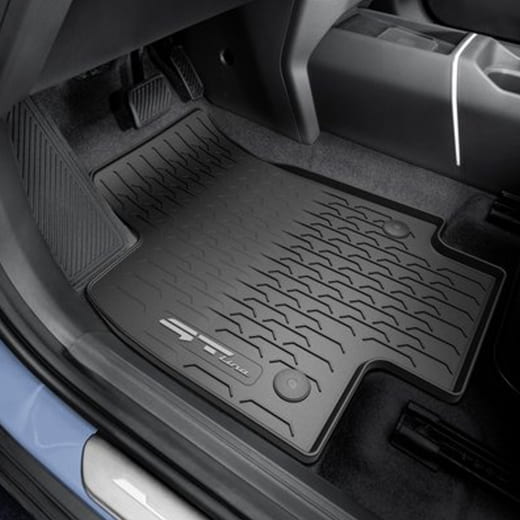 GT-Line Rubberen vloermatten KIA EV2 zwart 4-delig Origineel KIA | DN131ADE00GL