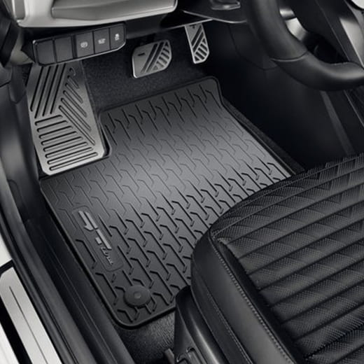 Tapis caoutchouc GT-Line Kia EV4 Fastback 4 pièces noir | EZ131ADE00GL