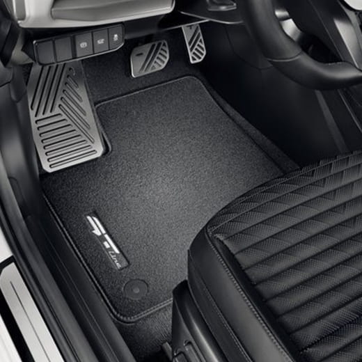 Tapis de sol velours GT-Line Kia EV4 4 pièces noir | SZ143ADE00GLE