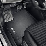 GT-Line velours automatten KIA EV4 Fastback 4-delig zwart