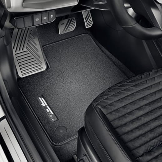 GT-Line velours automatten KIA EV4 Fastback 4-delig zwart | EZ143ADE00GLE