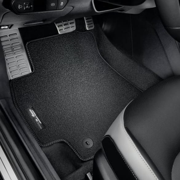 GT-Line velours automatten KIA K4 4-delig zwart | GG143ADE00GLE