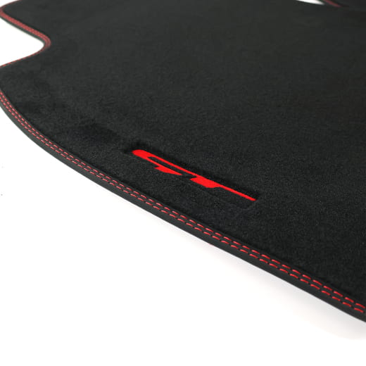 Tapis voiture velours GT Kia Stinger CK noir 4 pièces Original Kia | J5143ADE00GTAW