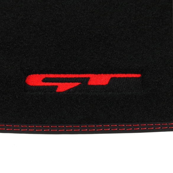 GT velours automatten KIA Stinger CK zwart 4-delig Original  | J5143ADE00GTAW