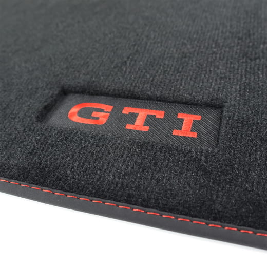 Alfombrillas GTI VW Golf 8 VIII negro 4 piezas Original | 5H1061270C