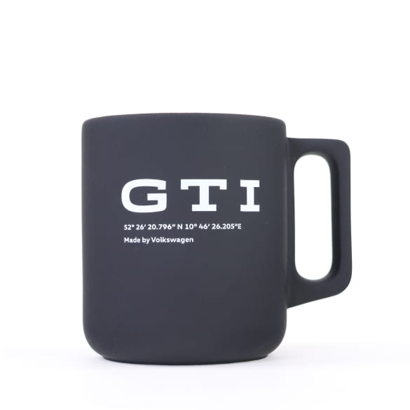 GTI Mug black matte genuine Volkswagen collection