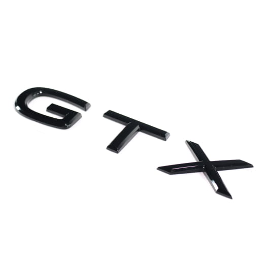 GTX Opschrift Embleem Kofferklep VW ID Zwart Origineel Volks | 11A853687A 041