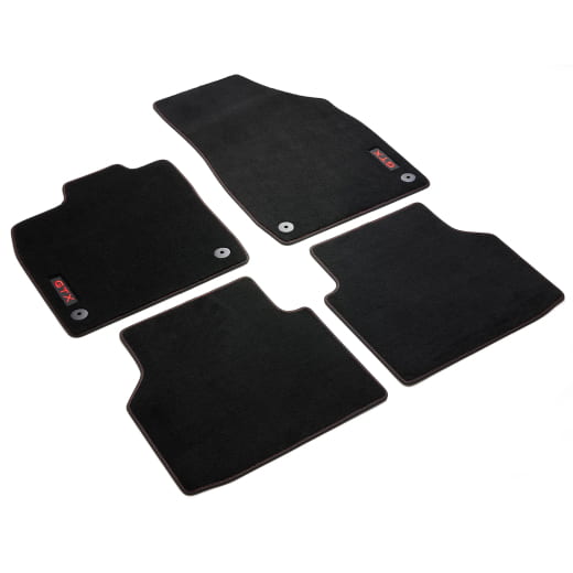 Tappetini auto GTX in velluto VW ID.4 nero set 4 pezzi originale Volkswagen | 11B061270A WGK-ID4