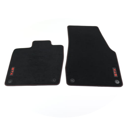 Tappetini auto GTX in velluto VW ID.7 neri set da 4 pezzi Original Volkswagen | 14B061270A WGK