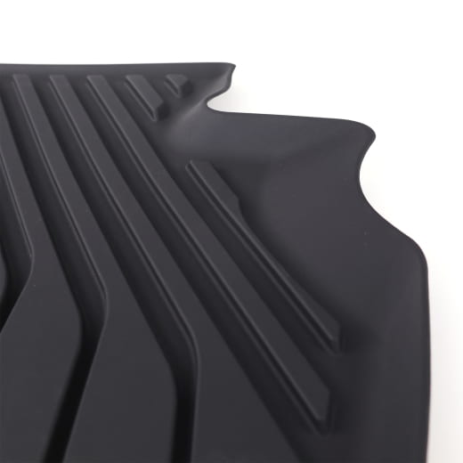 Gummi Fußmatten Audi Q5 GU hinten 2-teilig Schwarz | 8MA061511