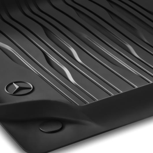 Gummimatten Fußmatten vorne EQS Original Mercedes-Benz | A2976804806 9051