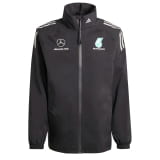 Heren monteur regenjas adidas Mercedes-AMG PETRONAS F1 zwart
