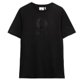 Heren T-shirt zwart Carbon-logo Original smart