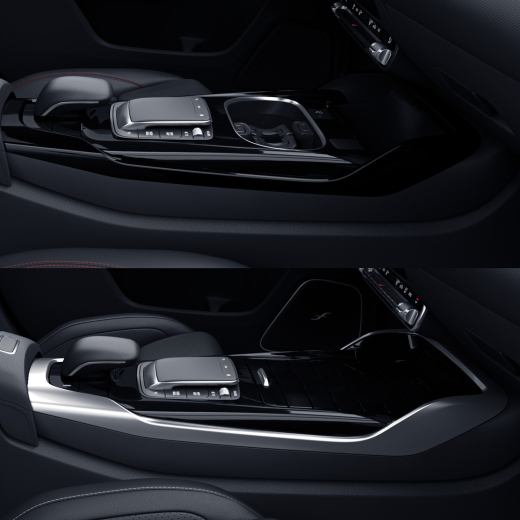 Console centrale AMG High-End Classe A 177 CLA 118 Mercedes-Benz | Highend-Mittelkonsole