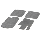 High Pile Floor Mats silver grey 4-piece GLS X167 Mercedes-Maybach